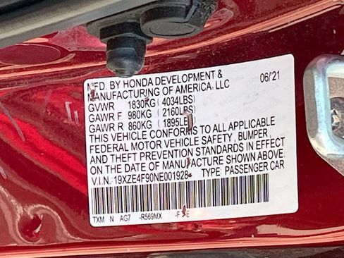 Used 2022 Honda Insight Touring image 32