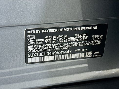 Used 2024 BMW X5 sDrive40i w/ Premium Package image 12