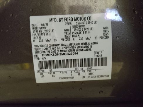 Used 2021 Ford Explorer XLT w/ Class III Trailer Tow Package AWD/4WD image 33