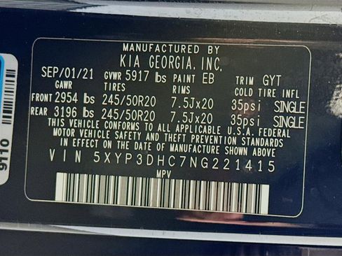 Certified 2022 Kia Telluride EX w/ EX Premium Package image 34