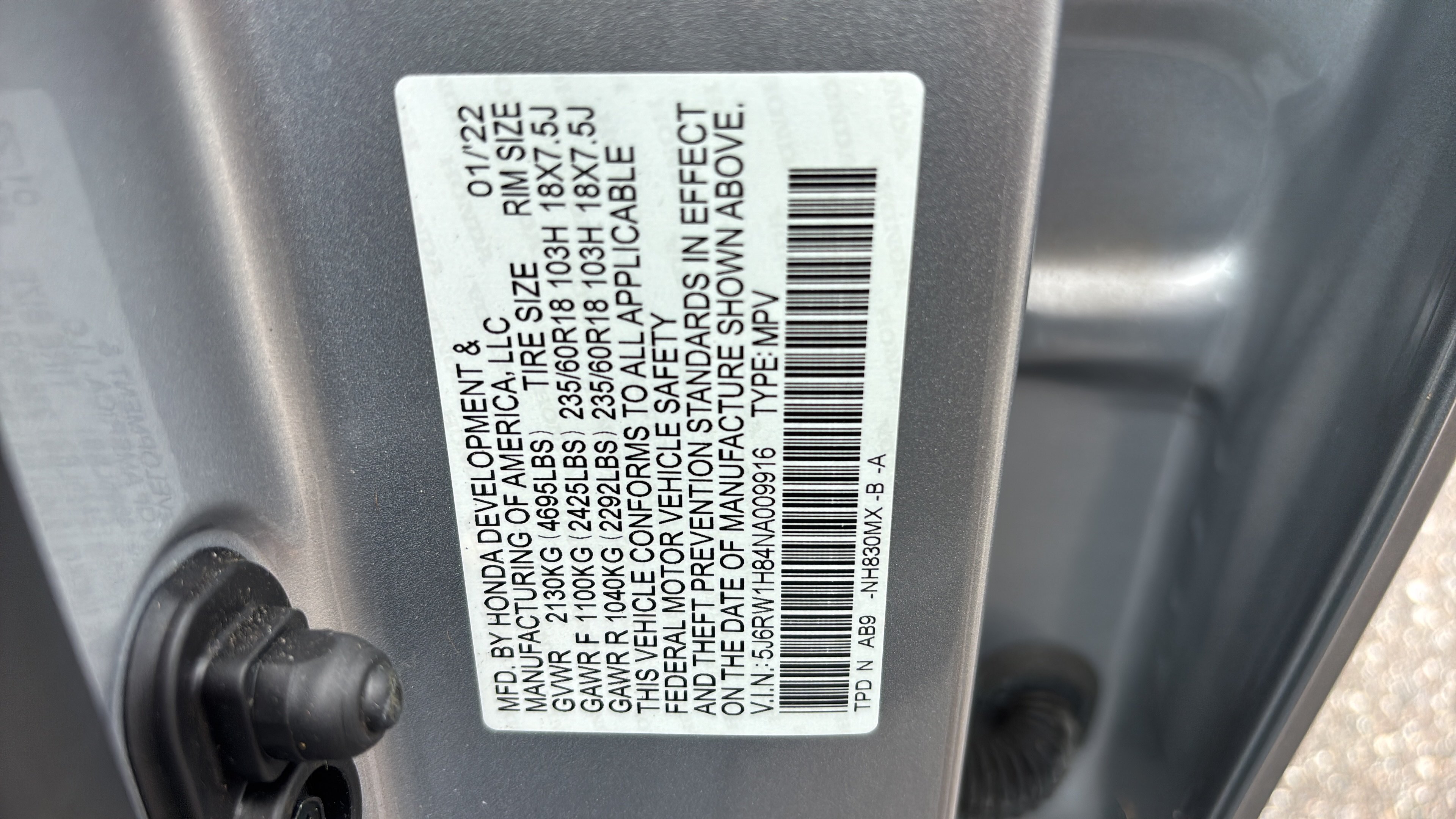 Certified 2022 Honda CR-V EX-L image 23