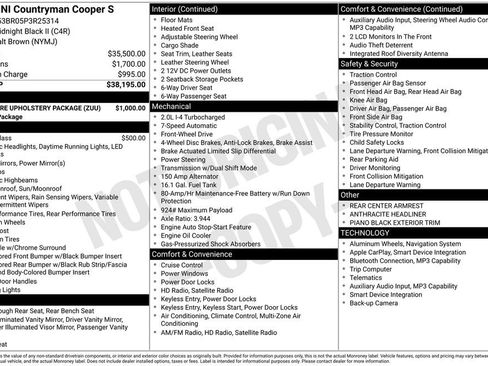 Used 2023 MINI Cooper Countryman S w/ Signature Upholstery Package FWD image 9