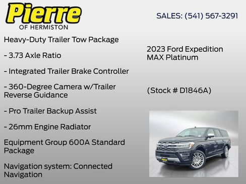 Used 2023 Ford Expedition Max Platinum AWD/4WD image 6