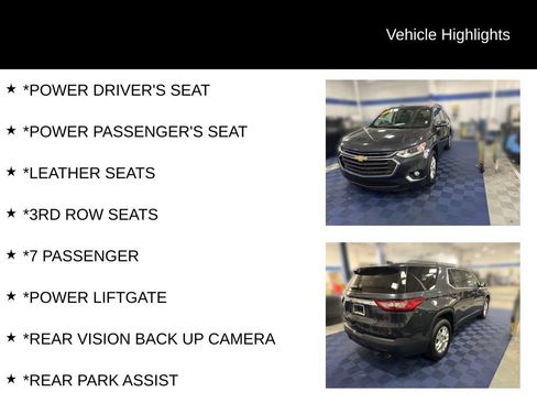Used 2019 Chevrolet Traverse LT w/ LPO, Floor Liner Package AWD/4WD image 11