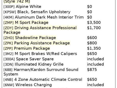 Used 2023 BMW X6 xDrive40i w/ M Sport Package image 4