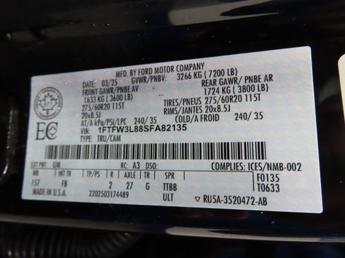 Used 2025 Ford F150 XLT w/ Equipment Group 302A MID image 62