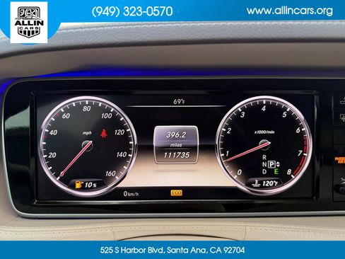 Used 2014 Mercedes-Benz S 550 Sedan w/ Premium 1 Package image 11
