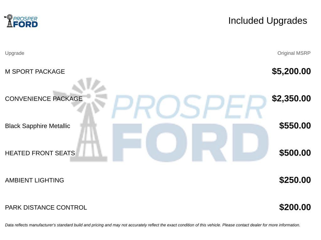 Used 2020 BMW 330i Sedan w/ M Sport Package RWD image 3