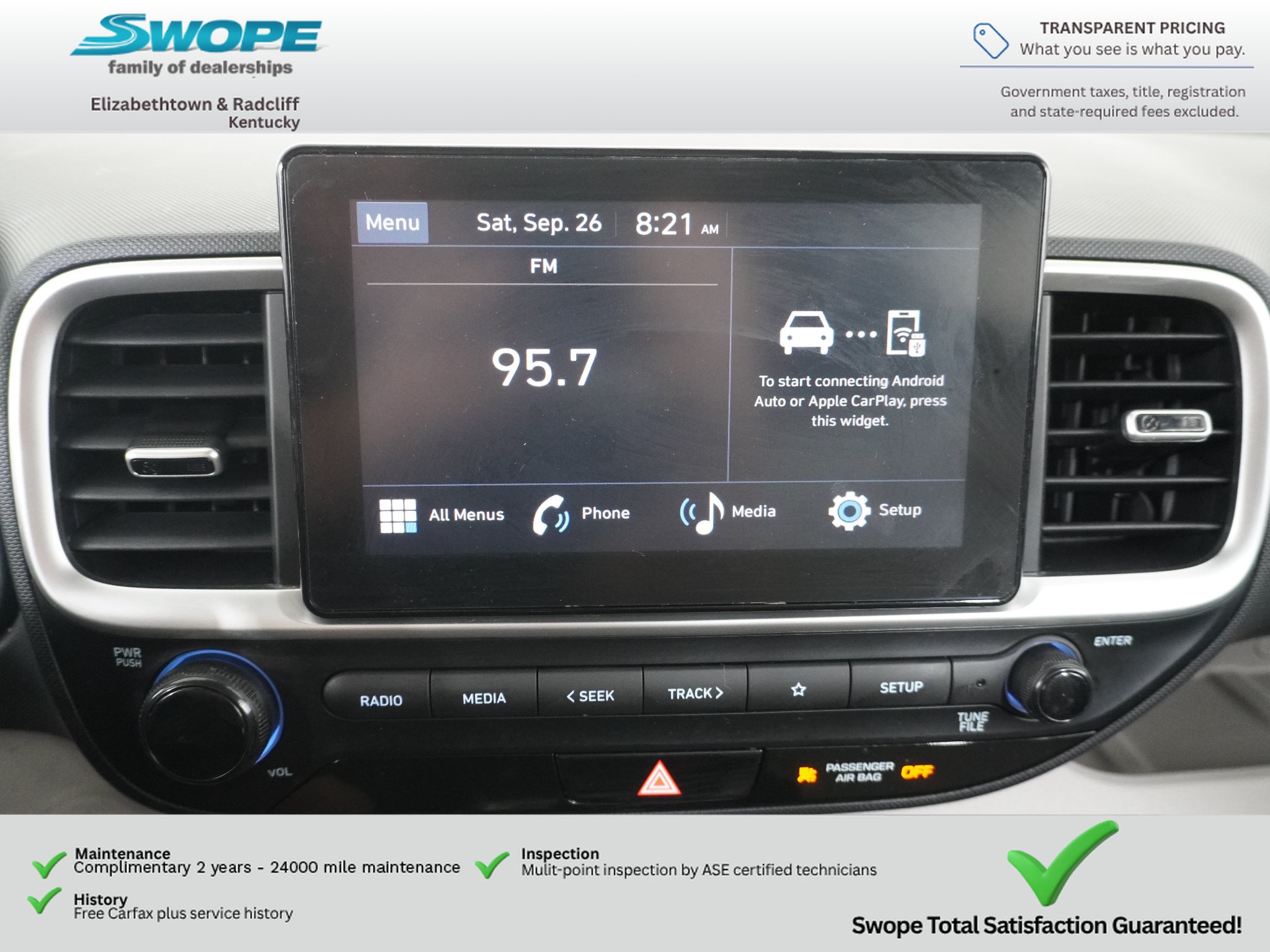 Used 2024 Hyundai Venue SEL FWD image 20