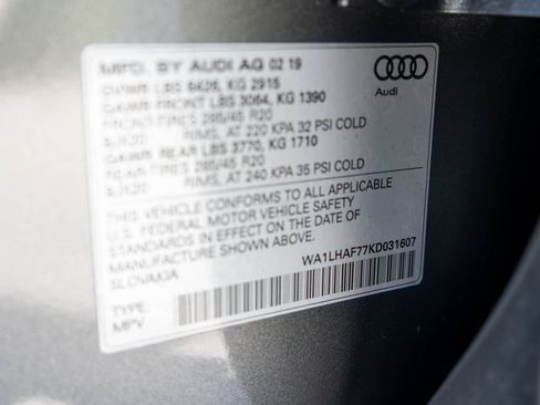 Used 2019 Audi Q7 2.0T Premium Plus w/ Premium Plus Package AWD/4WD image 41