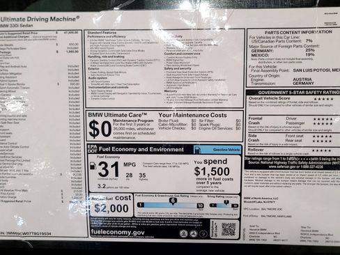 Used 2026 BMW 330i Sedan w/ Premium Package RWD image 31