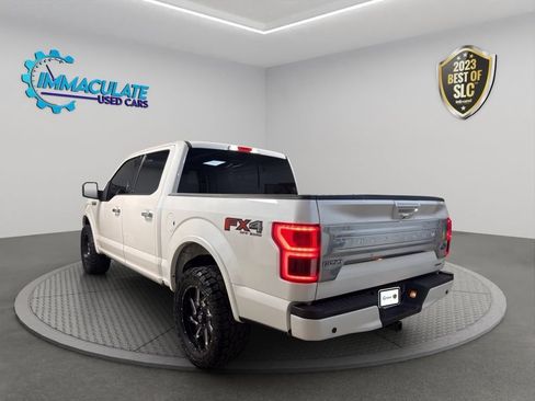 Used 2018 Ford F150 Platinum w/ Equipment Group 701A Luxury AWD/4WD image 3