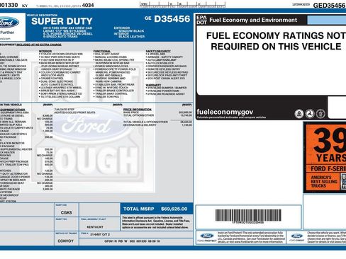 Used 2016 Ford F350 Lariat w/ Lariat Ultimate Package image 47