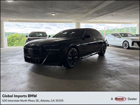 Certified 2023 BMW 740i w/ Parking Assistance Package RWD image 1