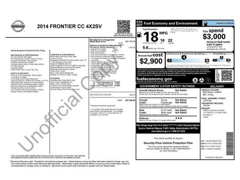 Used 2014 Nissan Frontier SV w/ SV Value Truck Package image 4