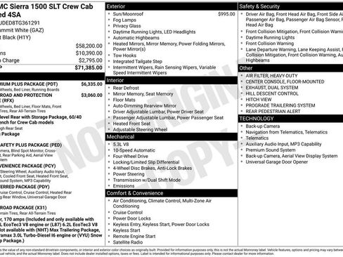 New 2026 GMC Sierra 1500 SLT w/ SLT Premium Plus Package AWD/4WD image 44