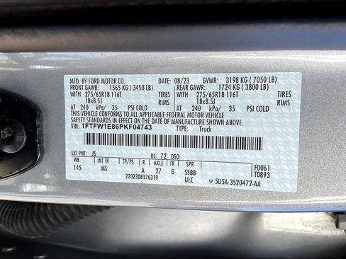 Used 2023 Ford F150 XLT image 80