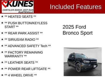 Used 2025 Ford Bronco Sport Outer Banks