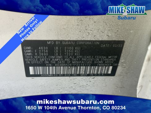 Certified 2023 Subaru Legacy Premium image 16