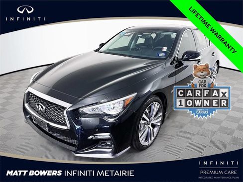 Used 2018 INFINITI Q50 Sport w/ Sensory Package (Sport) AWD/4WD image 1