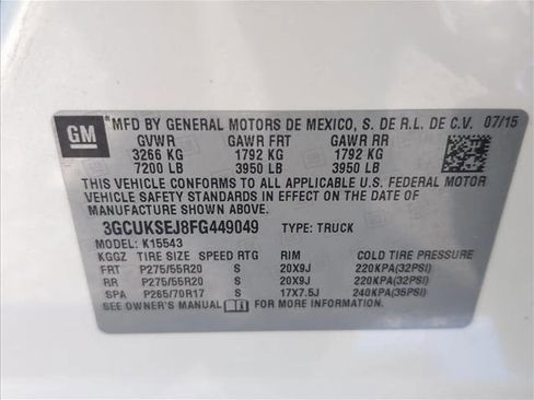 Used 2015 Chevrolet Silverado 1500 LTZ Z71 w/ LTZ Plus Package image 24