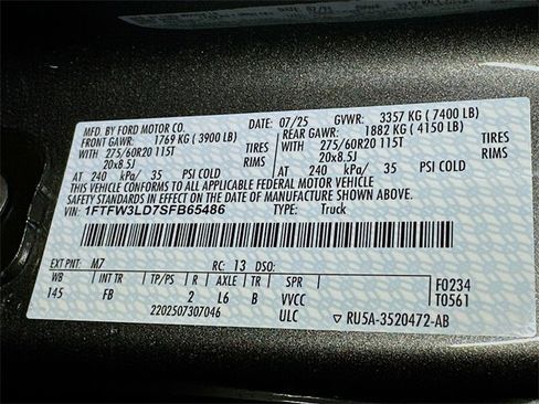 New 2025 Ford F150 XLT w/ Equipment Group 302A MID image 19