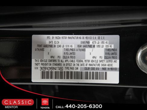 Used 2024 MAZDA MAZDA3 s FWD image 21
