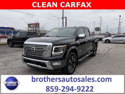 Used 2021 Nissan Titan Platinum Reserve w/ Moonroof Package