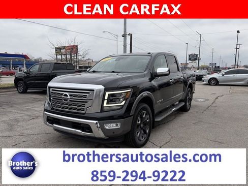 Used 2021 Nissan Titan Platinum Reserve w/ Moonroof Package image 1