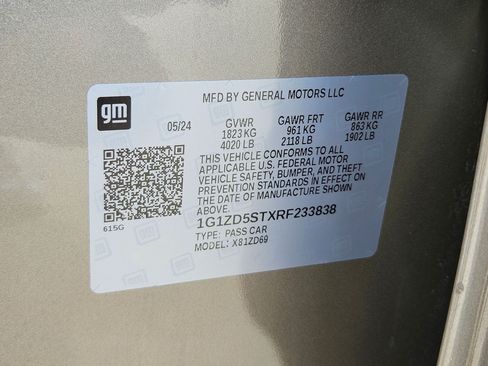 Used 2024 Chevrolet Malibu LT FWD image 35