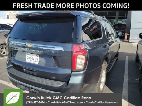 Used 2021 Chevrolet Suburban LT w/ Rear Media and Nav Package image 7