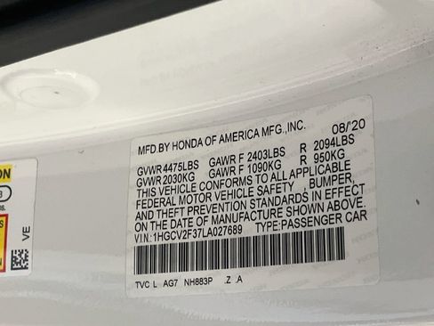 Used 2020 Honda Accord Sport image 30