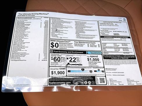 New 2026 BMW X5 xDrive50e w/ M Sport Package AWD/4WD image 19
