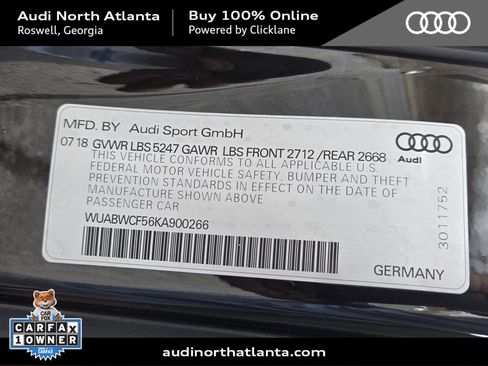 Used 2019 Audi RS 5 Sportback w/ RS Driver Assistance Package image 38