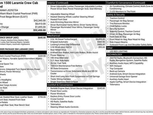 Used 2018 RAM 1500 Laramie w/ Convenience Group image 8