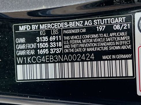 Used 2022 Mercedes-Benz EQS 580 4MATIC Sedan image 29