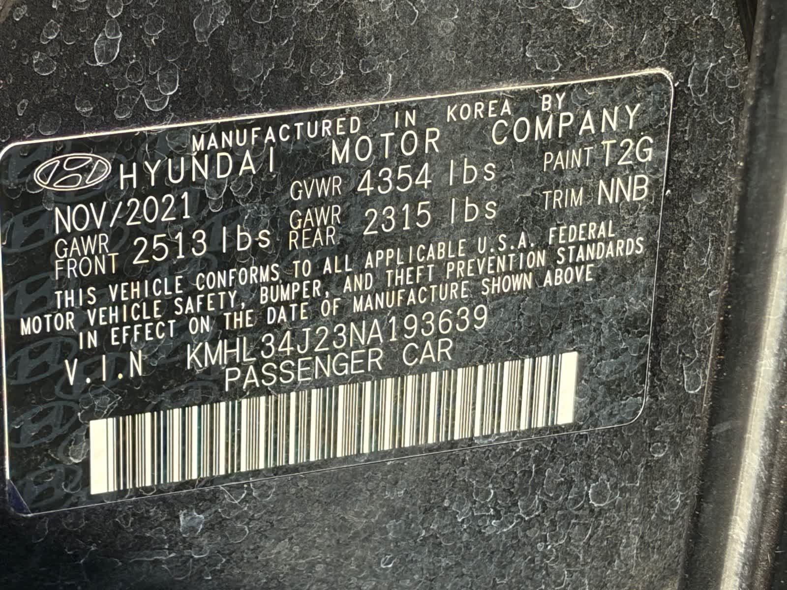 Used 2022 Hyundai Sonata Limited FWD image 21