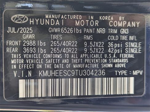 New 2026 Genesis GV80 3.5T Prestige image 24