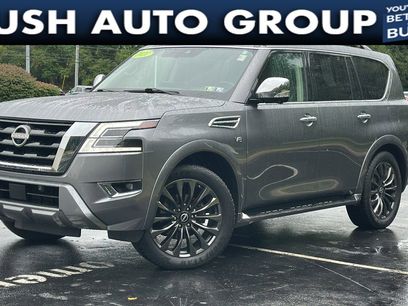 Used 2021 Nissan Armada Platinum w/ Captain's Chairs Package