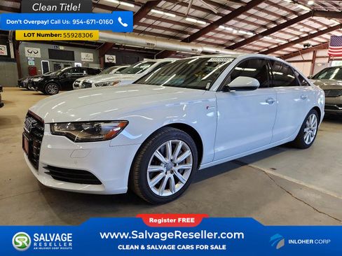 Used 2014 Audi A6 3.0T Premium Plus w/ Cold Weather Package AWD/4WD image 1