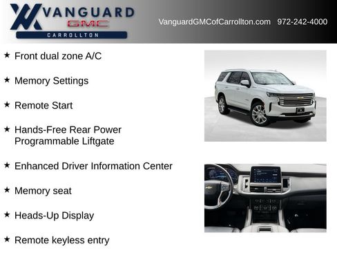 Used 2023 Chevrolet Tahoe High Country AWD/4WD image 12