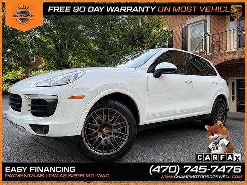 Used 2017 Porsche Cayenne Platinum Edition AWD/4WD image 1