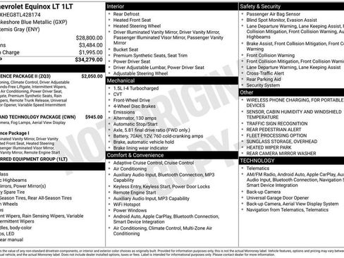 New 2026 Chevrolet Equinox LT w/ Convenience Package II image 25