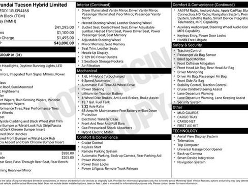 New 2025 Hyundai Tucson Limited image 25