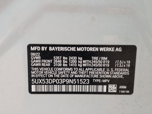 Used 2023 BMW X3 xDrive30i image 26