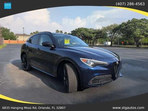 Used 2021 Alfa Romeo Stelvio Ti w/ Nero Edizione AWD/4WD image 7