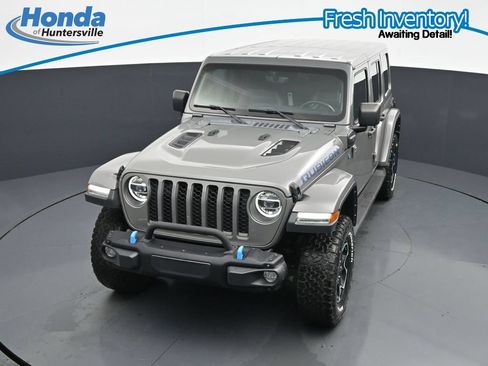 Used 2022 Jeep Wrangler Unlimited Rubicon 4xe w/ Steel Bumper Group AWD/4WD image 21