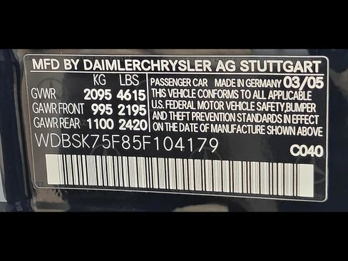 Used 2005 Mercedes-Benz SL 500 image 54