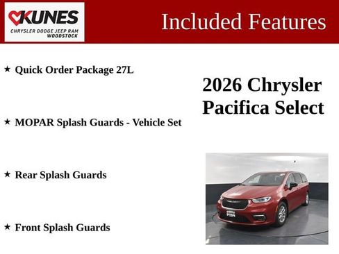New 2026 Chrysler Pacifica Select image 3
