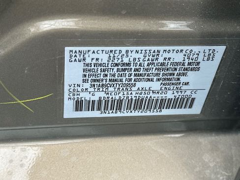 New 2026 Nissan Sentra SV w/ Floor Mat Package FWD image 25